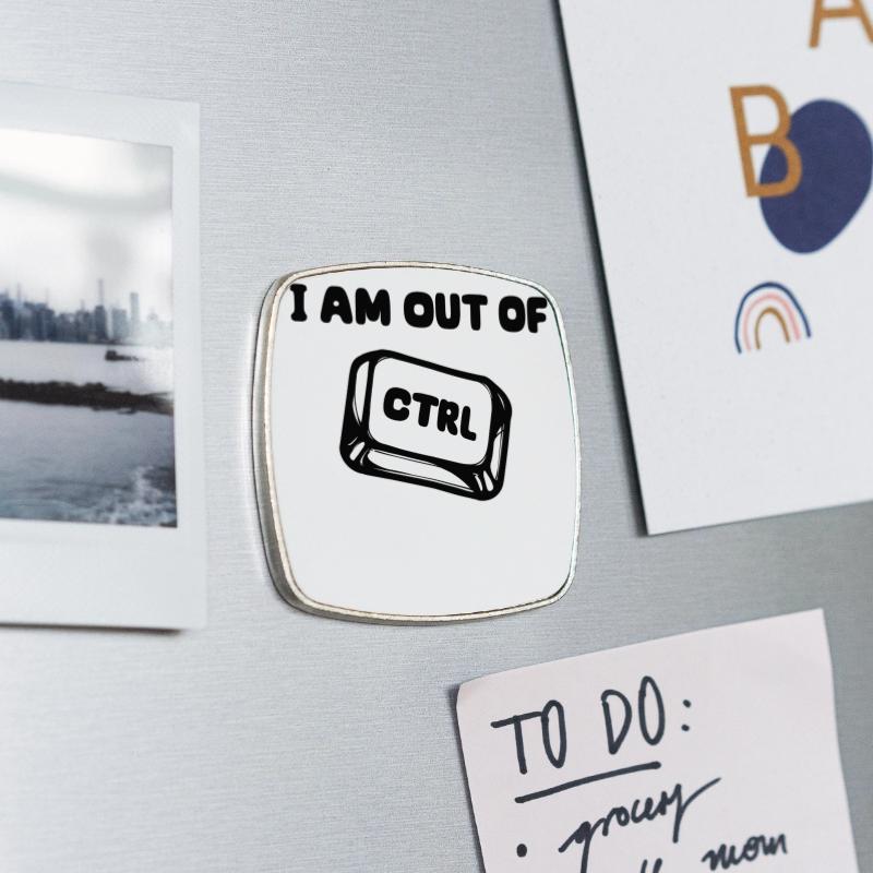 Viereckiger Kühlschrankmagnet