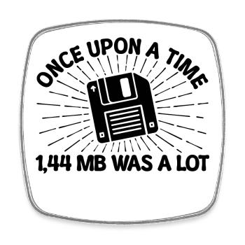 Programmer Debug Skripting Developer Statement - Square fridge magnet - white - Front