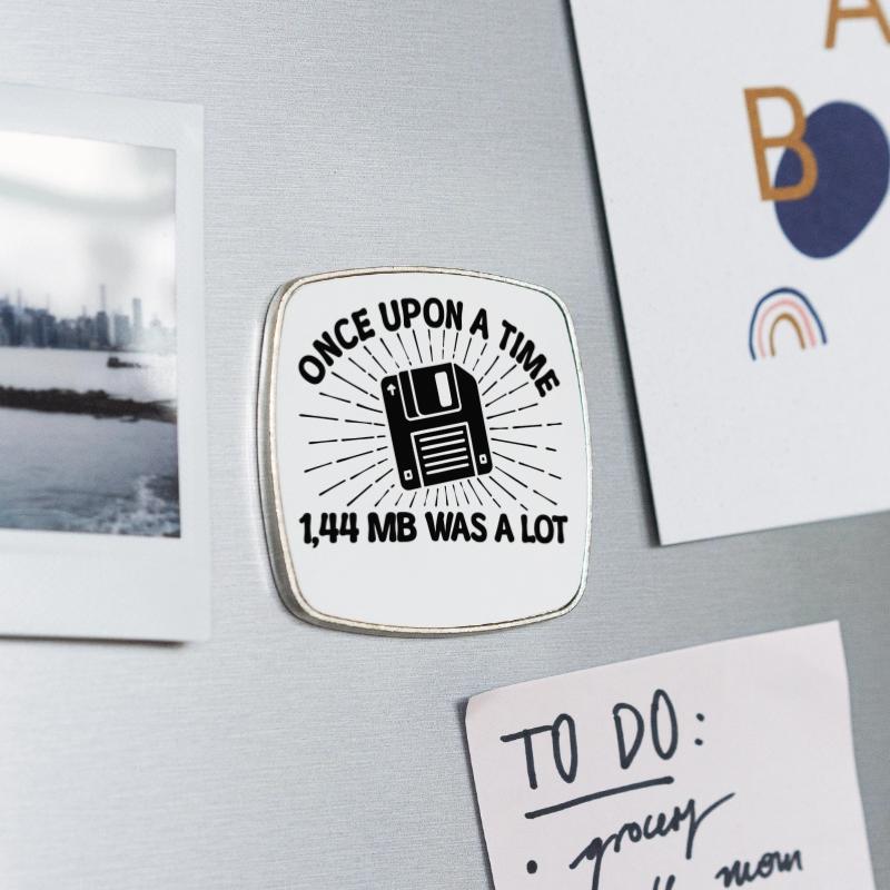 Viereckiger Kühlschrankmagnet