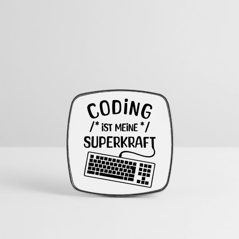 Computer Code Statement Developer Computerfreak Viereckiger Kühlschrankmagnet
