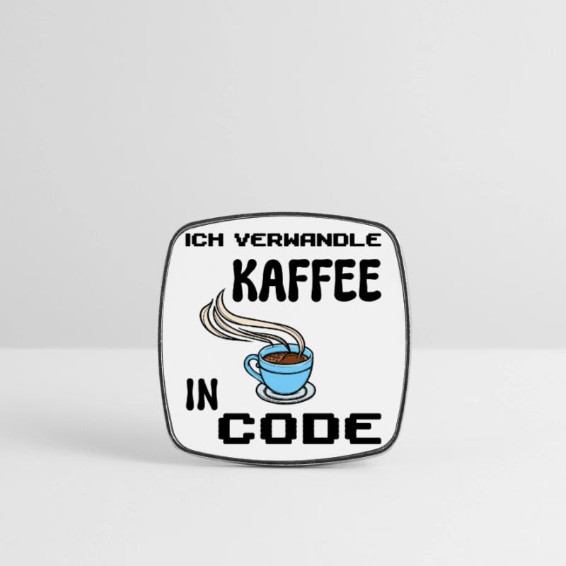 Coden Computerfreak Déclaration du développeur Nerd Magnet carré