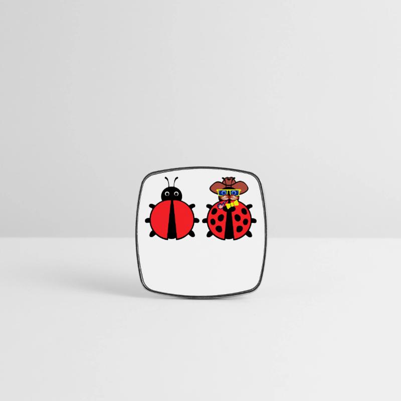 Viereckiger Kühlschrankmagnet