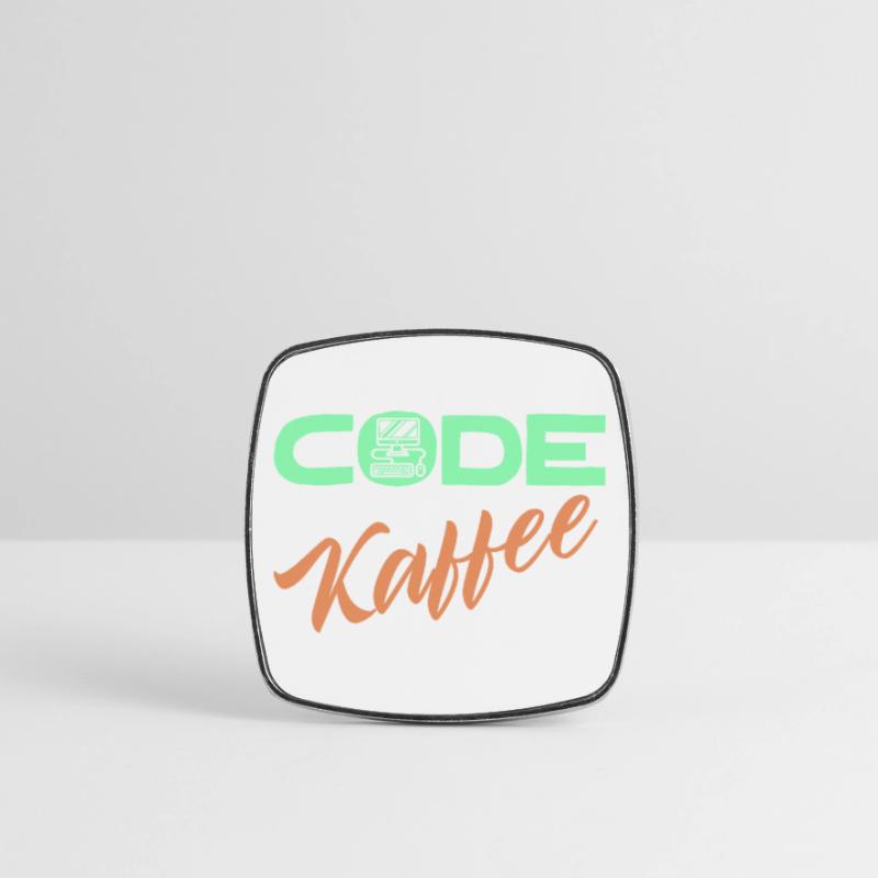 Code Développeur de déclaration Programmeur Ordinateur Magnet carré
