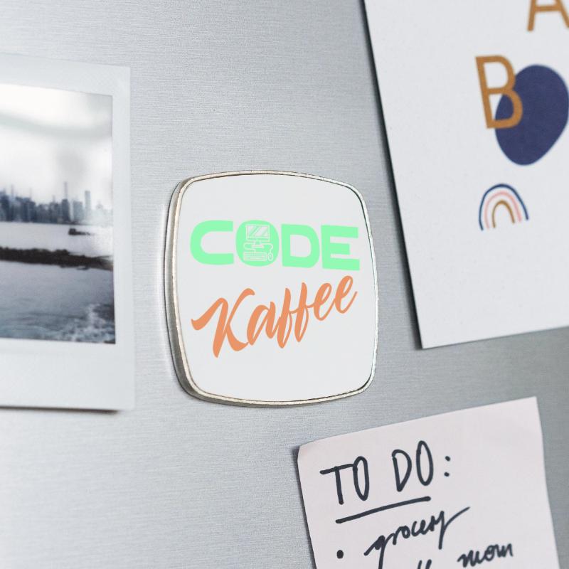 Viereckiger Kühlschrankmagnet