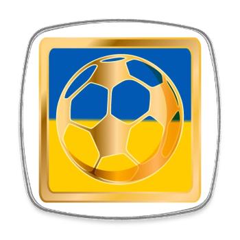 UKRAINE FUßBALLER FUßBALL - Viereckiger Kühlschrankmagnet - Weiß - Vorne