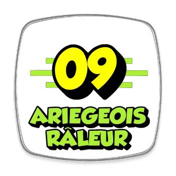 Klagende Ariégeois - Viereckiger Kühlschrankmagnet - Weiß - Vorne