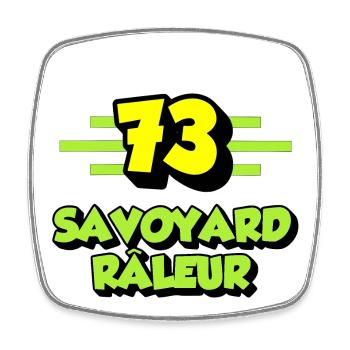 Complaining Savoyard - Square fridge magnet - white - Front