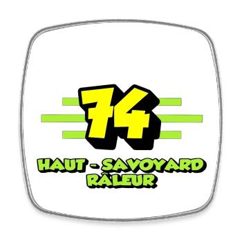 Complaining from Haut-Savoyard - Square fridge magnet - white - Front