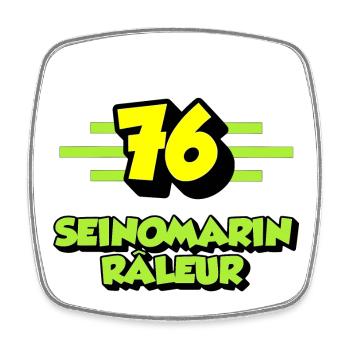 Complaining Seinomarin - Square fridge magnet - white - Front