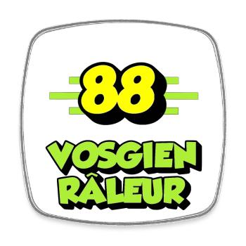 Klagende Vogesen - Viereckiger Kühlschrankmagnet - Weiß - Vorne