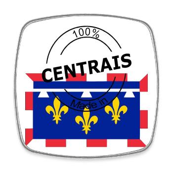 Centrais - Magnet carré - blanc - Devant