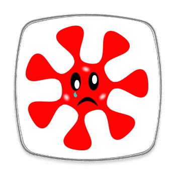 anniversary. Anniversary Decade. humor. funny - Square fridge magnet - white - Front