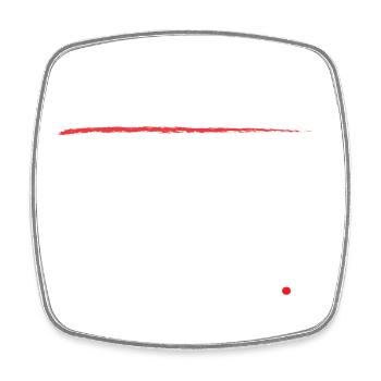Solopreneur : Si tu me copies, tu es en retard [W] - Magnet carré - blanc - Devant