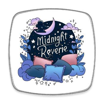 Midnight Reverie - Magnet carré - blanc - Devant