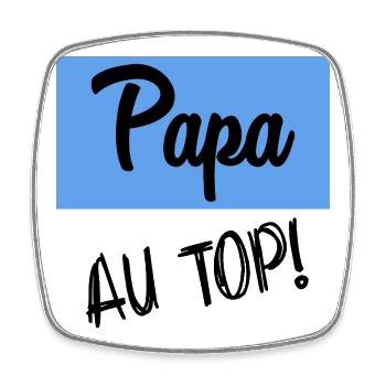 DAD. FATHER'S DAY. HAPPY FATHER'S DAY. HAPPY BIRTHDAY. - Square fridge magnet - white - Front