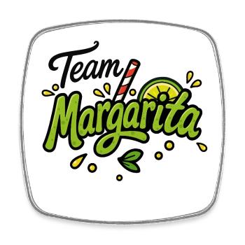 Team Margarita - Magnet carré - blanc - Devant