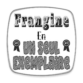 Sister in a single copy - Square fridge magnet - white - Front