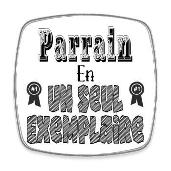 Sponsor In One Copy - Square fridge magnet - white - Front