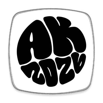 AK 2026 - Graduating class - Square fridge magnet - white - Front