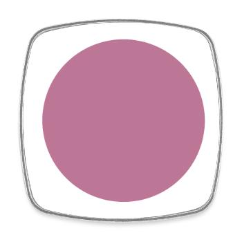 Abstract color games in magenta pink - Square fridge magnet - white - Front