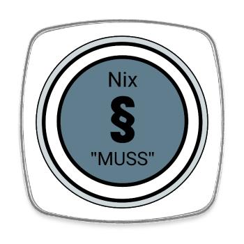 Innovative design with quote and symbols - Square fridge magnet - white - Front