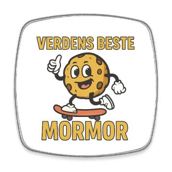 Der weltbeste Oma-Skater-Cookie - Viereckiger Kühlschrankmagnet - Weiß - Vorne