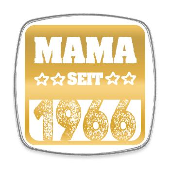 Mama 1966 - Square fridge magnet - white - Front