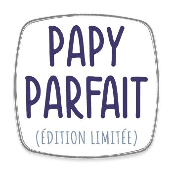 Perfekter Opa Limited Edition Humor Geschenk Great-P - Viereckiger Kühlschrankmagnet - Weiß - Vorne