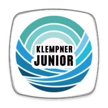 Klempner Junior Nachfolger Sohn Kind Junge - Viereckiger Kühlschrankmagnet - Weiß - Vorne
