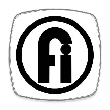 Fair-Image.de Logo | School company Weihungstalschule - Square fridge magnet - white - Front