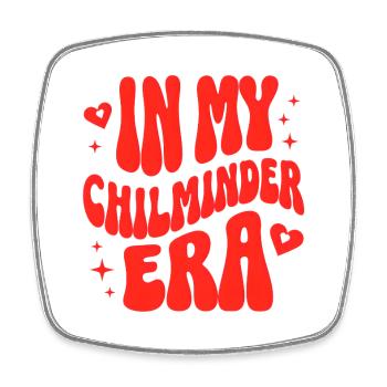 Childminder Profession Training Pedagogy Gift - Square fridge magnet - white - Front