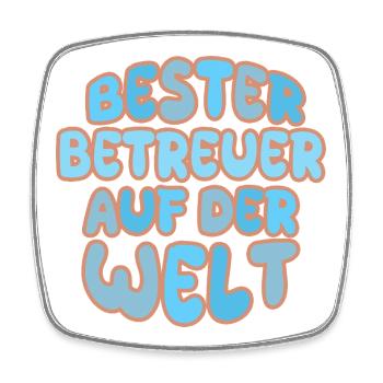 Cadeau pour aidant - Magnet carré - blanc - Devant