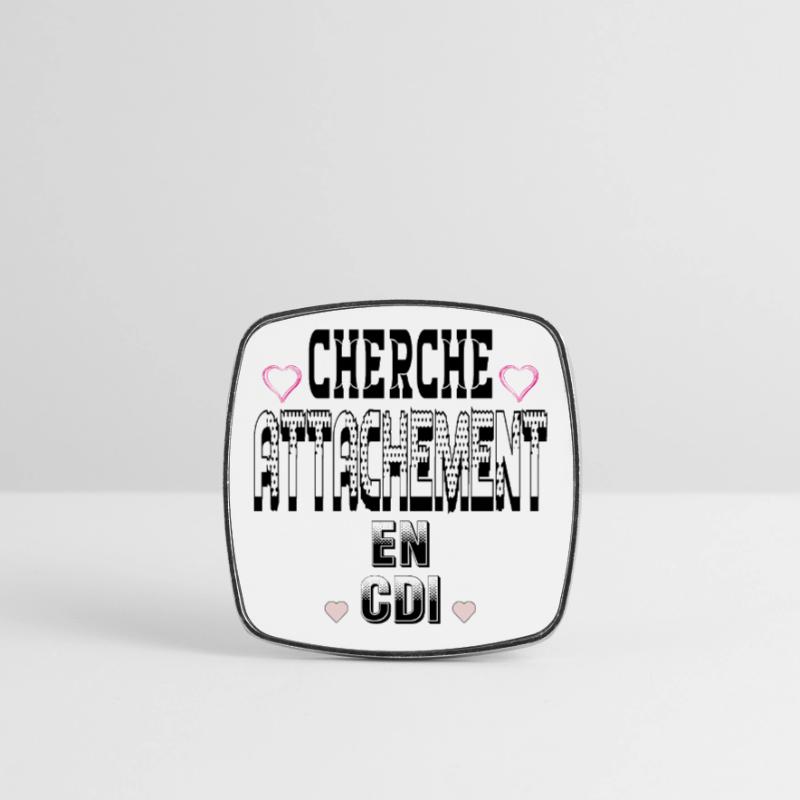 Looking for attachment on a permanent contract Square fridge magnet