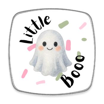 Ghost Ghost Halloween Gift Gift Idea - Square fridge magnet - white - Front