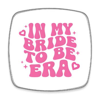 Mariée à venir Cadeau de mariage Enterrement de vie de garçon - Magnet carré - blanc - Devant