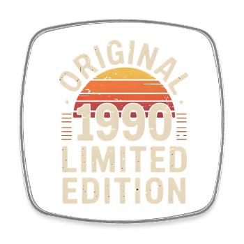 Original Edition 1990 Soleil Vintage - Square fridge magnet - white - Front