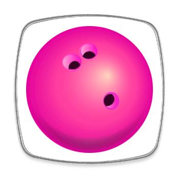 Bowling, bowling, bowling 🎶 - Magnet carré - blanc - Devant