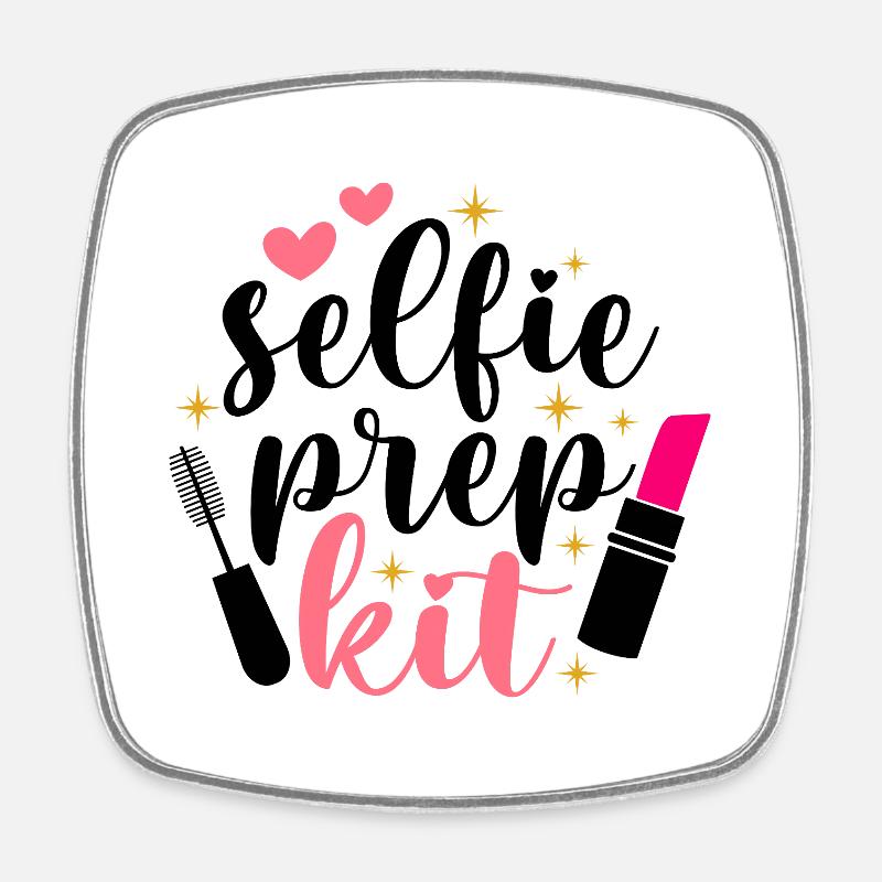 Kit Coeur Étoilé - Magnet carré - blanc
