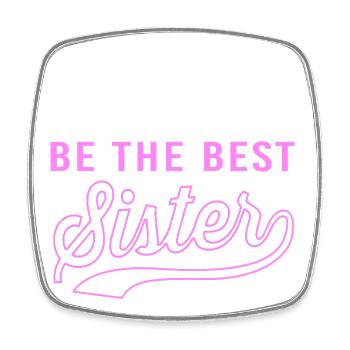 Gender Reveal New Year's Eve New Year New Year - Square fridge magnet - white - Front