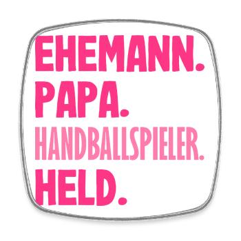 Handball Players Handball Handball Gifts - Square fridge magnet - white - Front