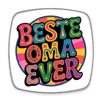 Best Grandma Ever - Square fridge magnet - white - Front