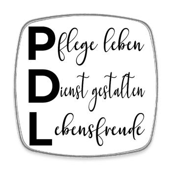 Nursing PDL Nursing Services - Square fridge magnet - white - Front