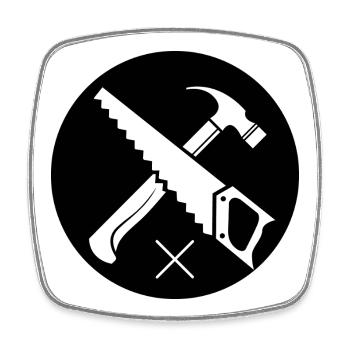 Handwerker Siegel – Stolz & Qualität - Viereckiger Kühlschrankmagnet - Weiß - Vorne