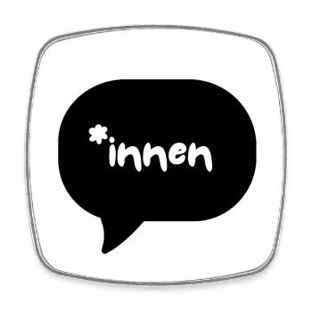 _innen_20251113_004715_0000 - Square fridge magnet - white - Front