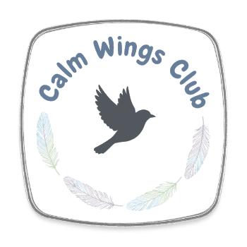 Wings of Serenity - Square fridge magnet - white - Front