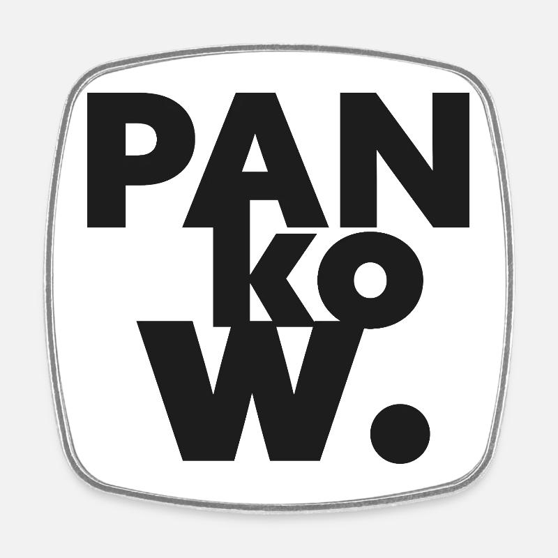 GIUDAN Berlin Collection: Pankow - Square fridge magnet - white