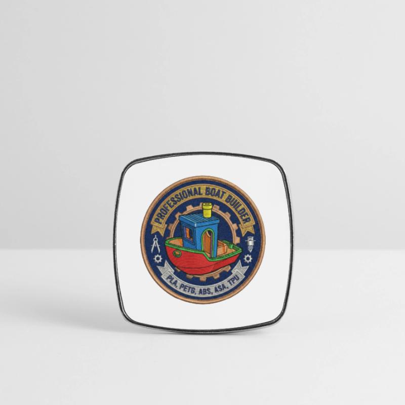 Constructeur professionnel de bateaux Benchy Patch Magnet carré