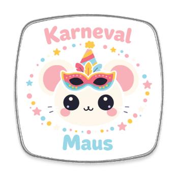 Costume de souris de carnaval Carnaval des Douceurs pour femmes - Magnet carré - blanc - Devant