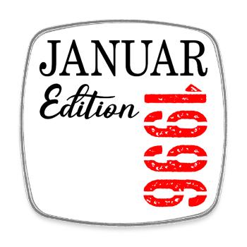31e anniversaire - janvier 1996 - Magnet carré - blanc - Devant