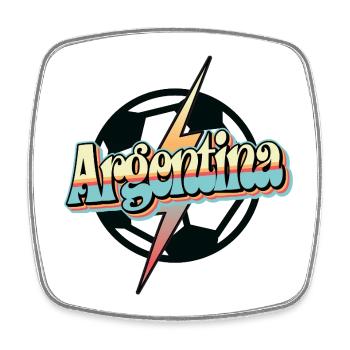Argentina Football - Square fridge magnet - white - Front